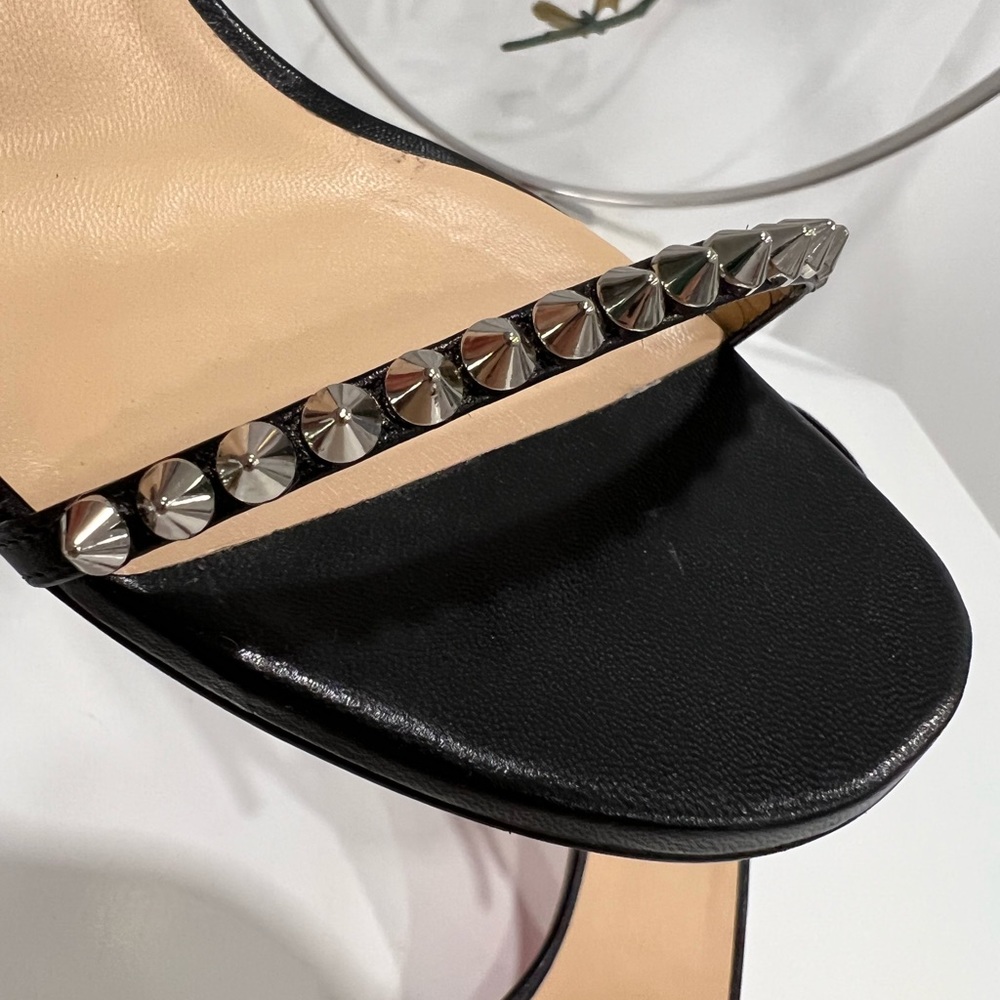 Christian Louboutin Studded So Me 70mm Heeled Sandals - Picture 10 of 11